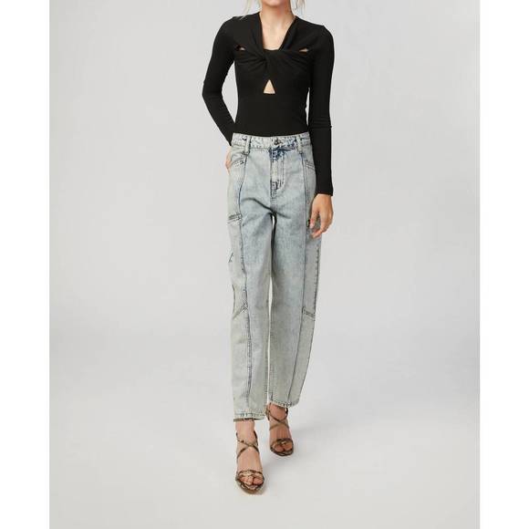 NEW IN THE MOOD FOR LOVE kallisto long sleeve top in black - Picture 1 of 5